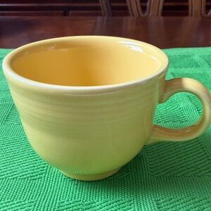 Fiesta ware Mug Cup Yellow Sunflower Fiesta Ware Homer Laughlin